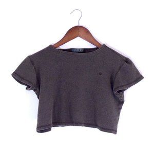 Ralph Lauren Dark Green Crop Top